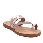 Ioannis χρυσα δερματινα σανδαλια