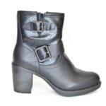 Μποτάκια με λείο τεχνοδερμα και Clips Κωδικός 113