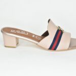 Δερματινα Mules Βeige T2021