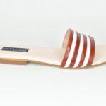 KSFP 03 Κοκκινο και Λευκο Δερμα με Πιετες στο Κουτεπιε