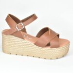 Χειροποιητες Πλατφορμες με Χιαστη στο Κουτεπιε/Chocolate