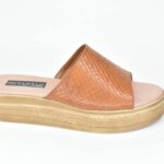 KSFP 021 Ταμπα Δερματινη Παντοφλα με Αναγλυφο Δερμα