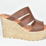 ΚSPL 023 Χειροποιητες Πλατφορμες με Μεγαλο Πλεγμα στο Κουτεπιε/ Chocola Δερμα