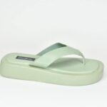 Παντοφλες με Διχαλα και Αφρωδη Σολα/Πρασινο