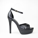 Πεδιλα ART 0011 Μαυρο/Black με Χιαστη και Φιαπα