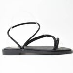 Χειροποιητα Πεδιλα με Διακοσμητικα Strass Artistic 163 Μαυρο