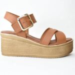 Χειροποιητες Δερματινες Πλατφορμες  Artistic 1103-X Ταμπα/Τaba