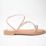 Χειροποιητα Πεδιλα με Διακοσμητικα Strass Artistic 163 Χαλκος