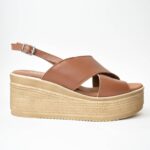 Χειροποιητες Δερματινες Πλατφορμες  Artistic 1103-03