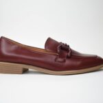 Moccasins με Κοκαλινη Αγκραφα Bordo/Wine 8608/Μπορντω