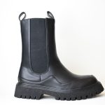 Μποτακια Chelsea Black/Μαυρο SJ568
