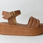 Χειροποιητες Δερματινες Πλατφορμες Flatform Artistic 138-46 Ταμπα/Taba