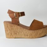 Χειροποιητες Δερματινες Πλατφορμες  Tαμπα/Taba Castor and Mat Artistic 1007-38