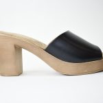 Mules με Ανατομικο Πελμα και Σολα Ελαφρου Κραματος/1101 Μαυρο/Black