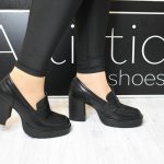 Oxford Γοβες με Σολα Ελαφρου Κραματος 181-131 Μαυρο/Black