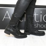 Αρβυλα Slim Form Λειο τεχνοδερμα 867 Mαυρο/Black