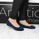 Μπαλαρινες Castor με εσωτερικη πλατφορμα H9605 Blue/Μπλε