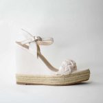 Espantrilles Πλατφορμες με Πλεξουδα Κουτεπιε Μπεζ/Beige 8808