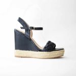 Espantrilles Πλατφορμες με Πλεξουδα Κουτεπιε 8808 Μαυρο/Black