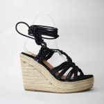 Espantrilles Πλατφορμες Δετες 3989 Μαυρο/Black