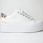 Sneakers DX 2310 White Leopard  Croco