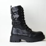 Αρβυλάκια Δερματίνης με Διακοσμητικές Αγκράφες RQY148 Black/ Μαύρο