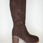 Μπότες Castor με Χοντρό Τακούνι 6325 Brown/Καφέ