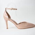 Γόβα Λουστρίν με Μπαρέτα 30171 Nude/Ροζ