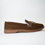 Loafers Διάτρητου Υφάσματος με Διακοσμητικό 8118 Camel/Κάμελ